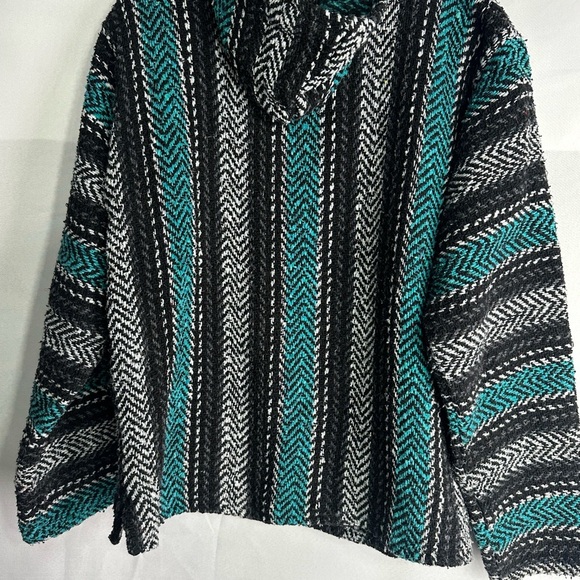 Baja Joe Men's Black and Teal Sweater size M pre
Owned Exellent condition - Picture 2 of 8